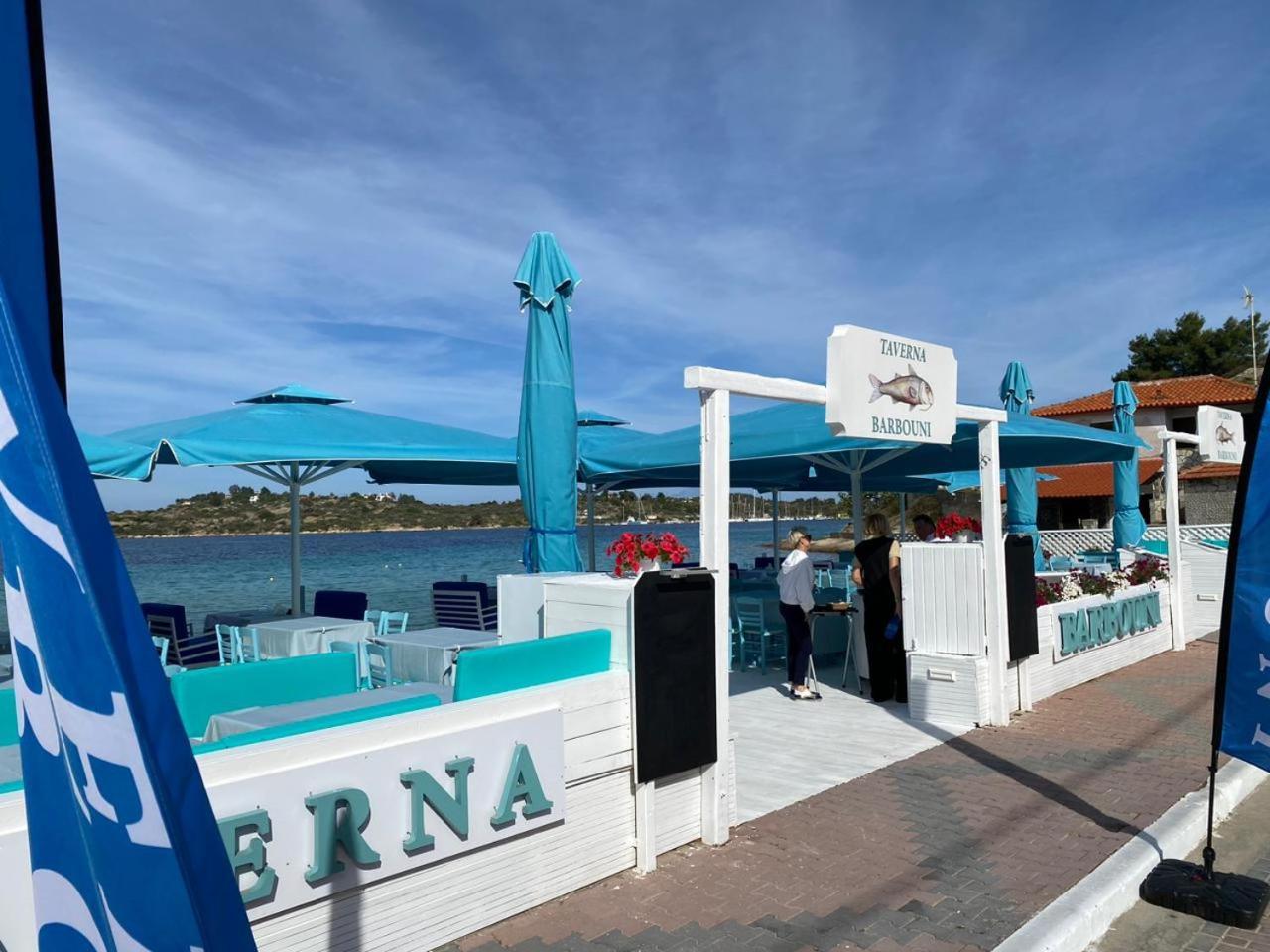 Angelina Hotel Ormos Panagias Dış mekan fotoğraf